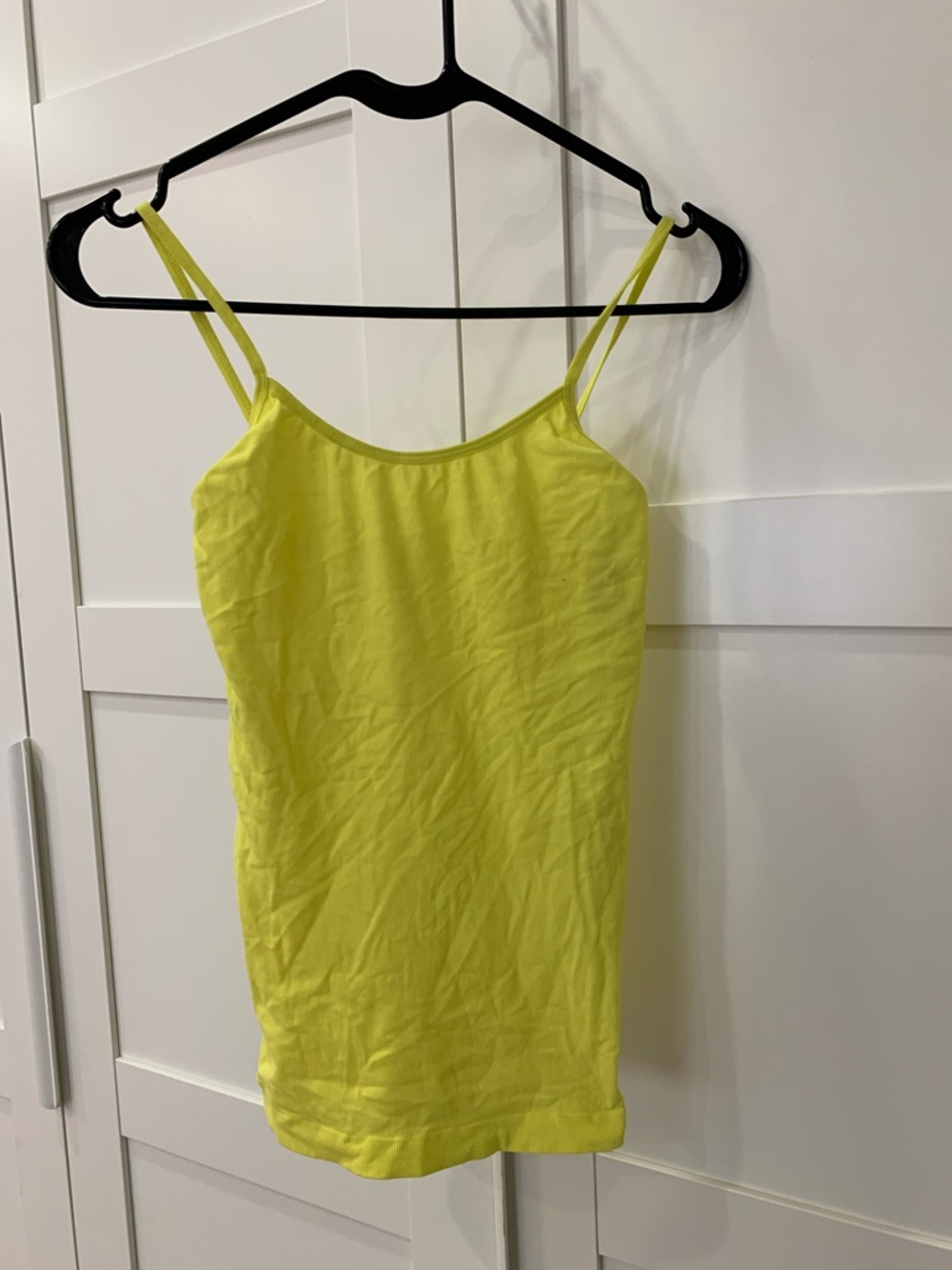 Coton Colors Yellow Slim Spaghetti-Strap Camisole